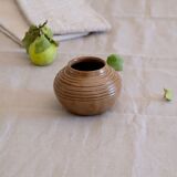 Vase ball signed Vallauris