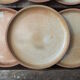 6 flat stoneware plates