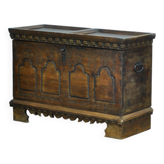 Pine Blanket Chest, Circa 1880