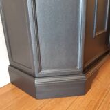 Buffet 2 portes "noir acier"