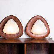 Pair of Italian teak and opaline wall lights by Goffredo Reggiani 1960.