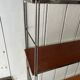 String shelf in wood and iron