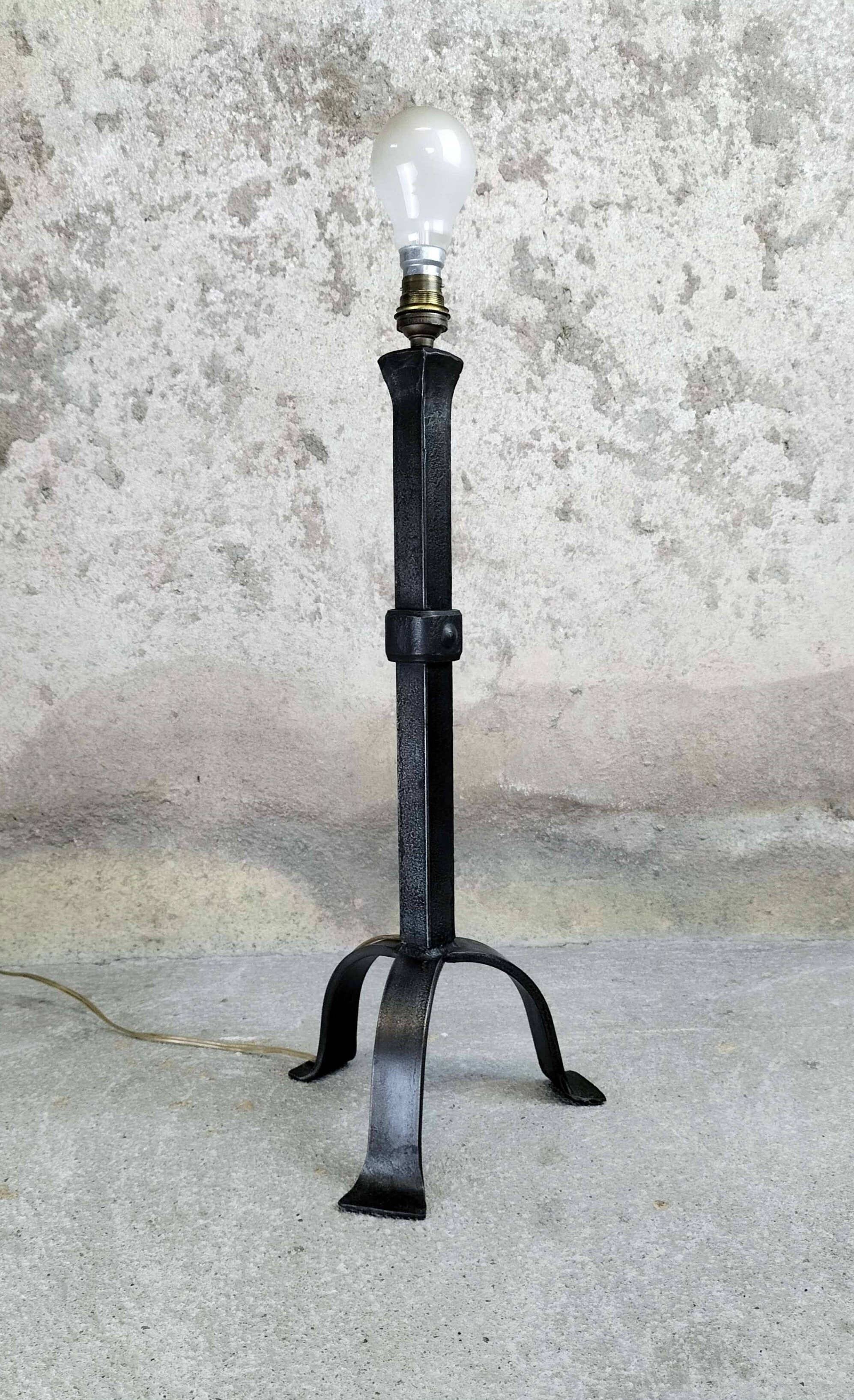 Large Jean-Pierre Ryckaert table lamp.