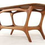 Coffee table 'Huizen' - dutch mid centiry modern design - organic shapes