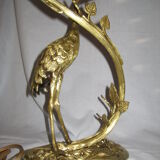 Bronze lamp art nouveau