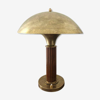 Lampe champignon de bureau manufacture Genet & Michon - 1930