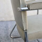 Bauhaus office armchair, vintage, "Ronéo" style, 1930s/1940s, TBE