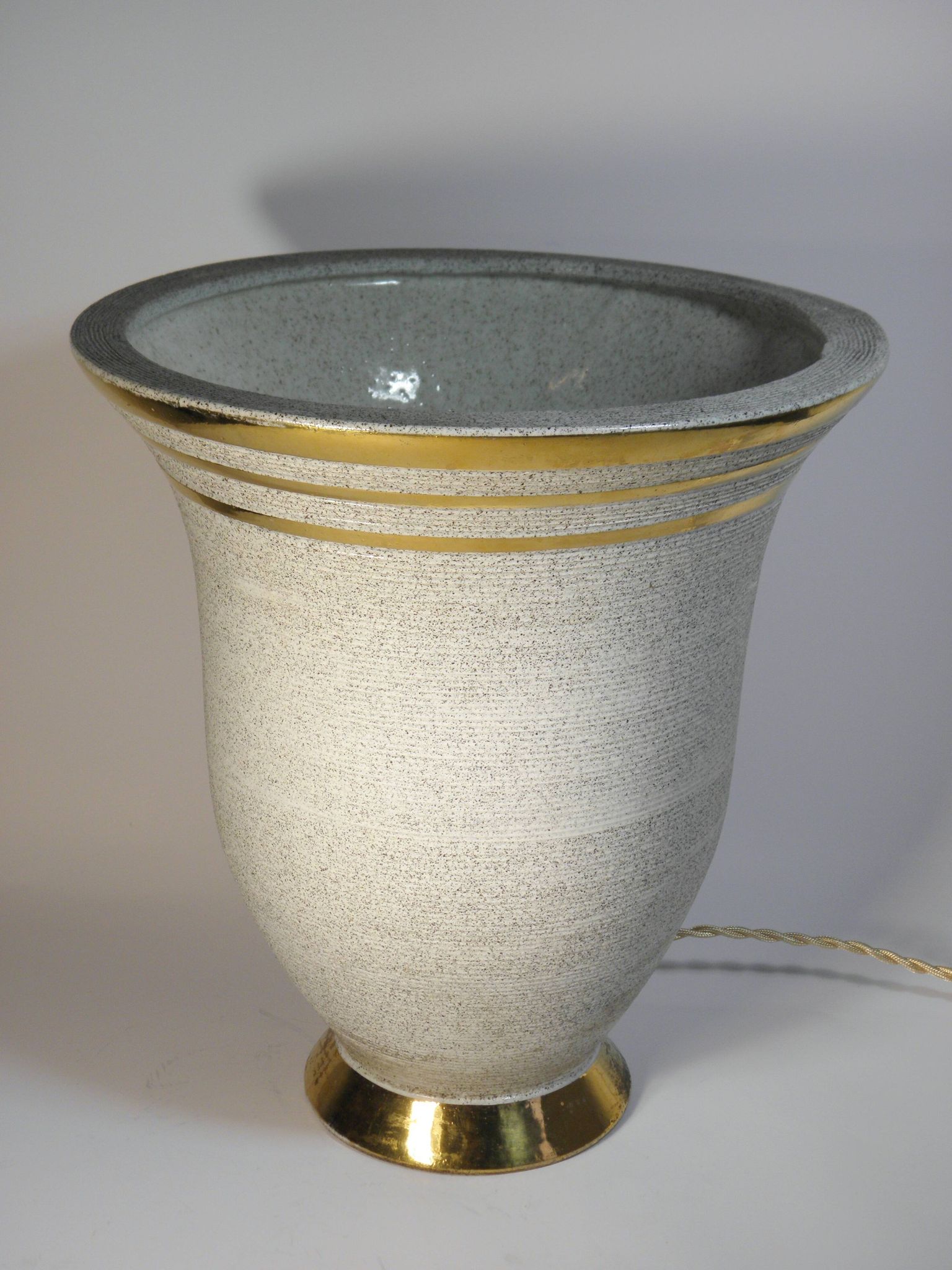 Lampe vasque Art Déco L. Brisdoux ( 1878-1963 )