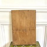 Engraved bamboo rattan tray