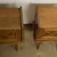 Pair of Vintage Bedside Tables Scandinavian Style 50s Vintage