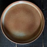 Lot de 4 assiettes  plates grès vintage