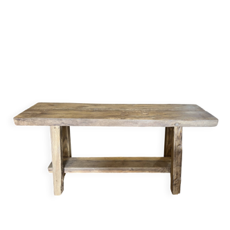 Console chêne massif ancien centenaire