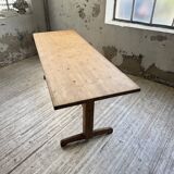 Perriand mountain furniture pine dining table