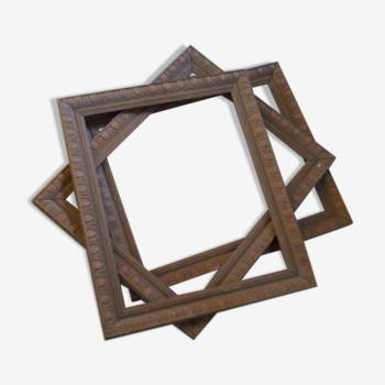 Wooden frames set 1900