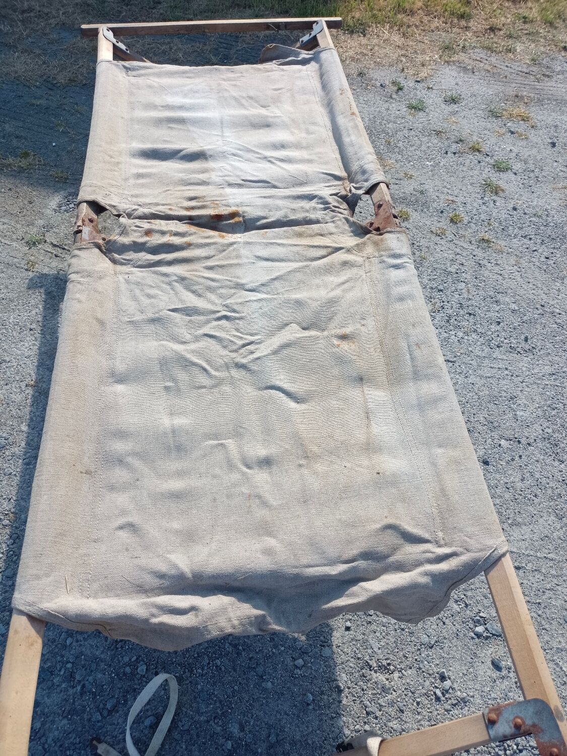 US folding camp bed