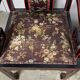 Fauteuils chinois broderie de soie
