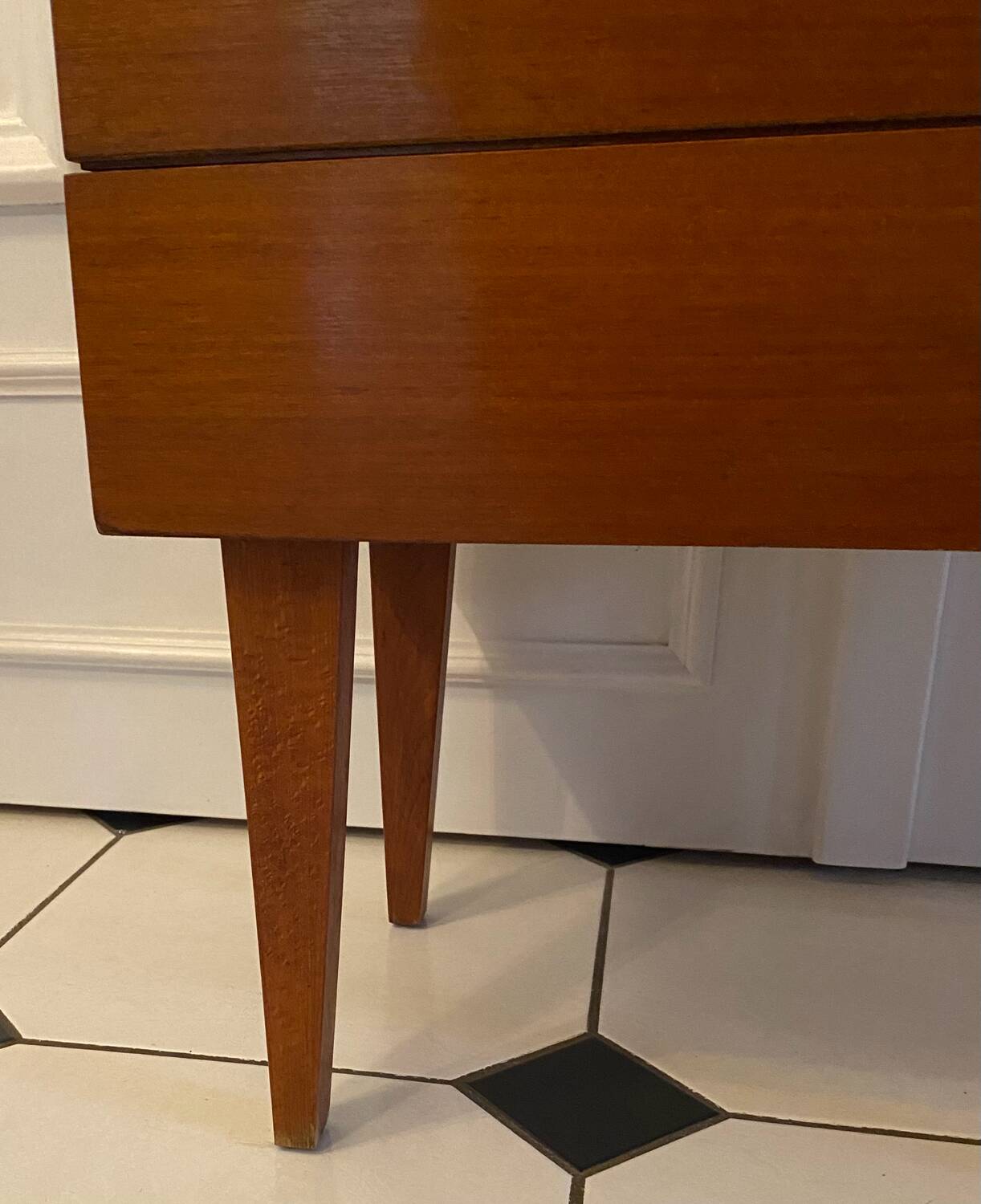 Scandinavian vintage bedside table