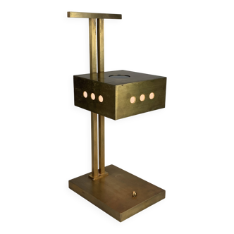 Bauhaus Art Deco Brass Architectural Desk Lamp Marcel Breuer style