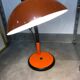 Lampe à poser vintage orange