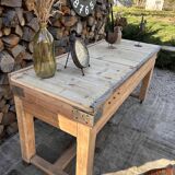 Old butcher block/workbench