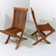 Danish teak garden chairs 1980-90’s