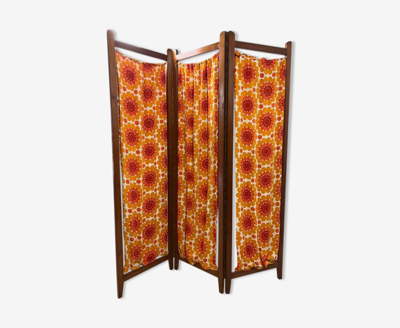 Paravent vintage chambre style seventies