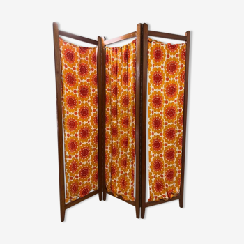 Vintage paravent roomdivider seventies style