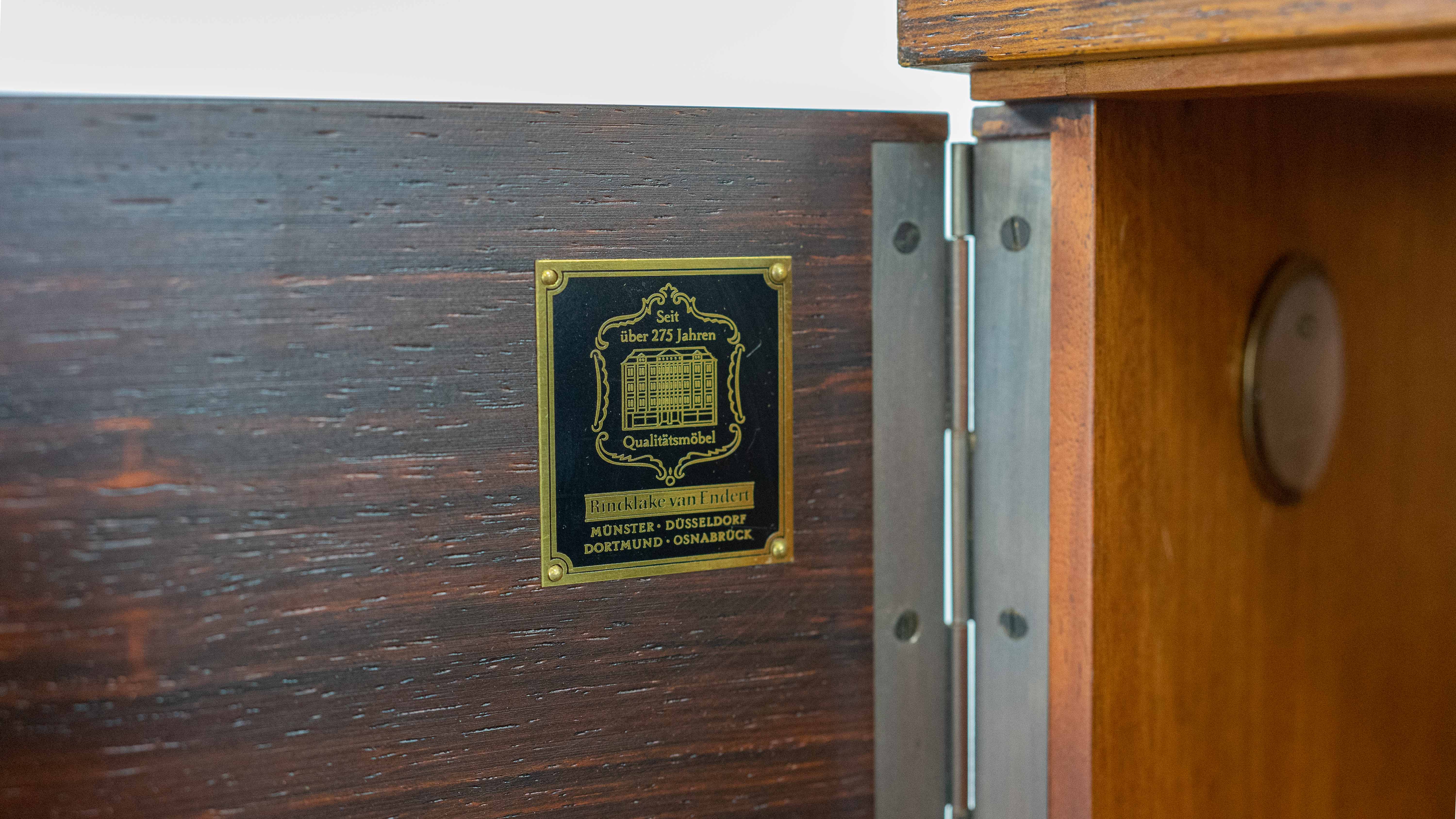 Minimalistic mid century sideboard in rosewood