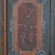 Rustic Farmhouse Folk Art Painted Bridal Cabinet