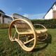 Vintage rattan sofa