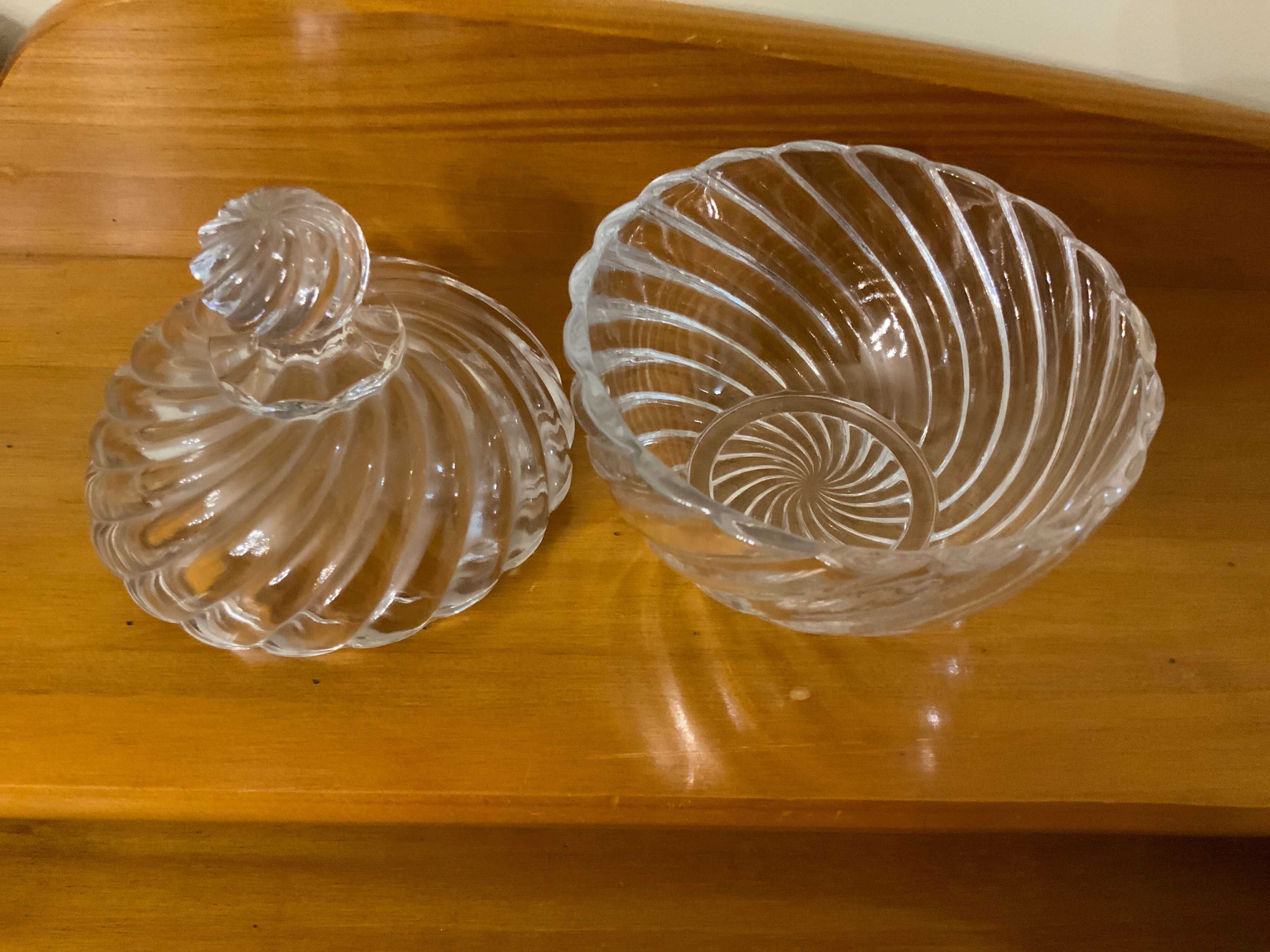 Baccarat crystal candy box