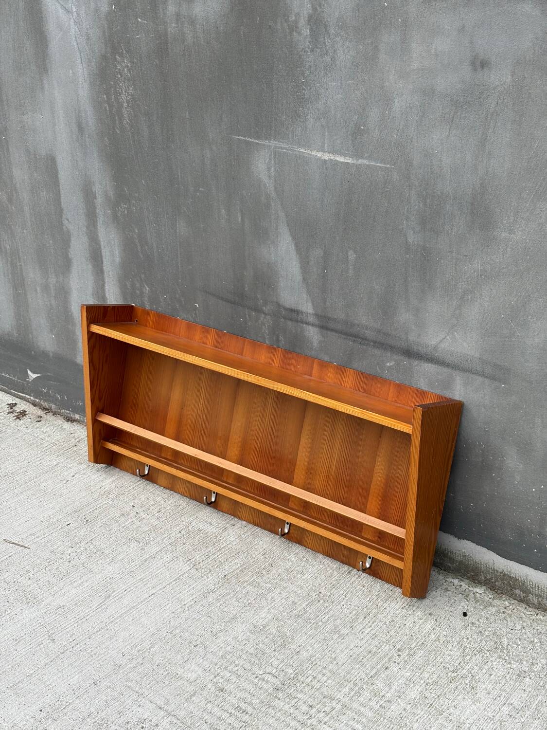 Vintage wooden kitchen wall unit – 1960s/70s