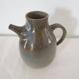 Ceramic pitcher signed Alain Prudhomme 19cm