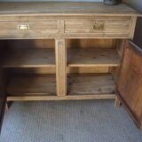 Vintage oak grand buffet