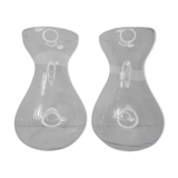 Paire de vases à bulbe vintage