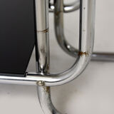 Bauhaus chromed tubular steel shelf, 1940s