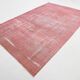 7x10 Blush Pink Vintage Rug, 216x304Cm