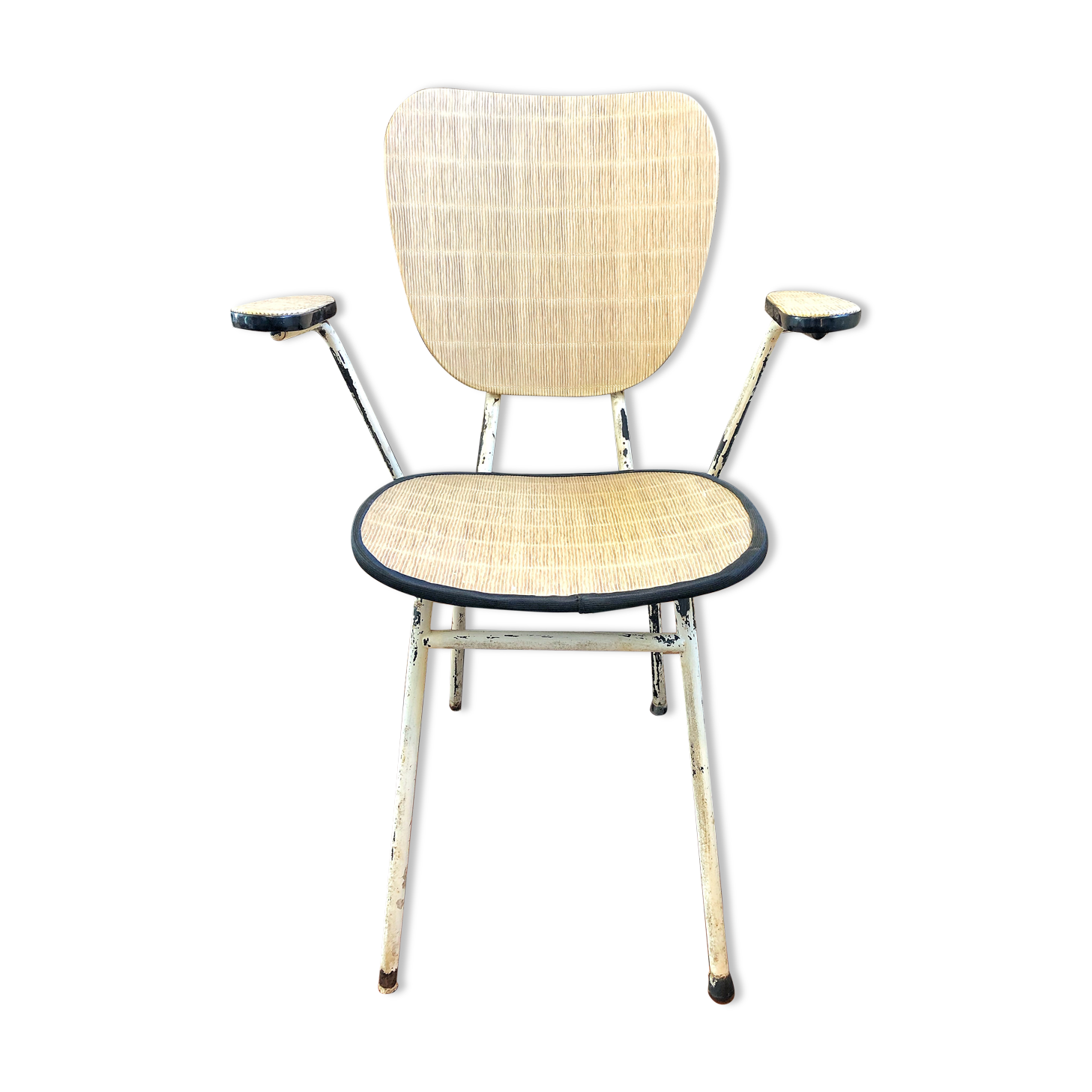 White vintage chair