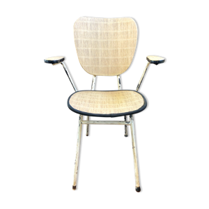Chaise vintage blanche