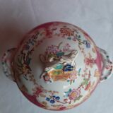 Minton porcelain covered baluster sugar bowl, 19th century