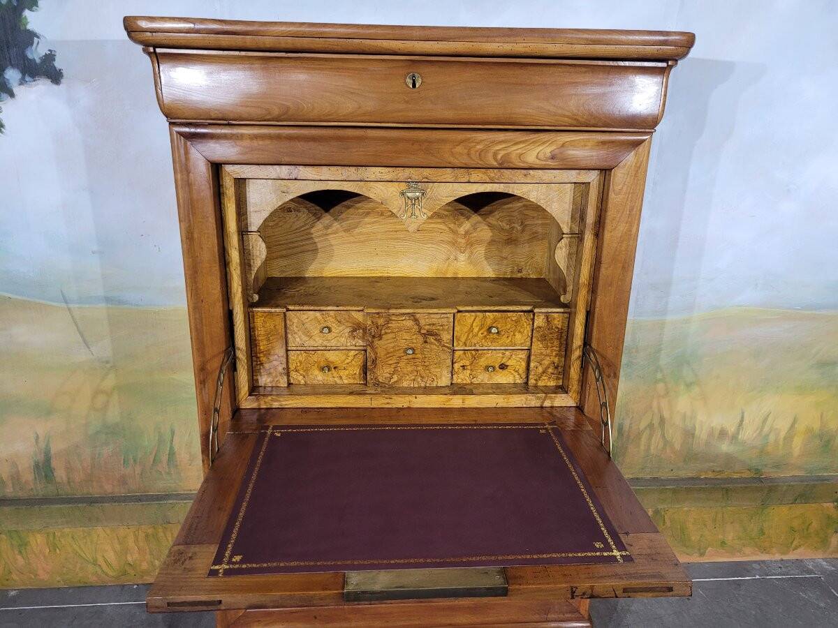 Louis Philippe period cherrywood secretary