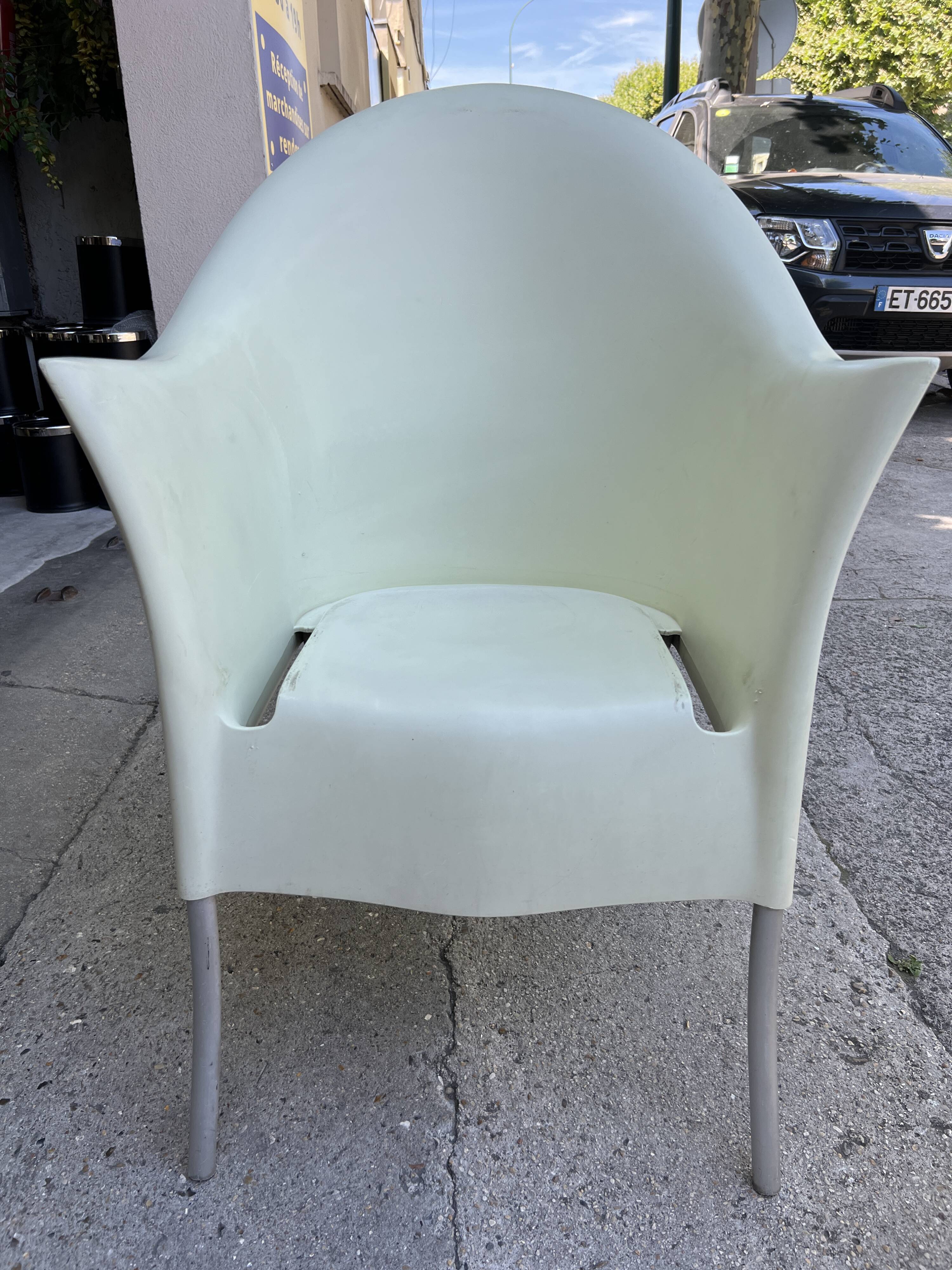 Armchair "Lord Yo" by Philippe Starck ivory color