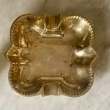 Solid brass cigar ashtray