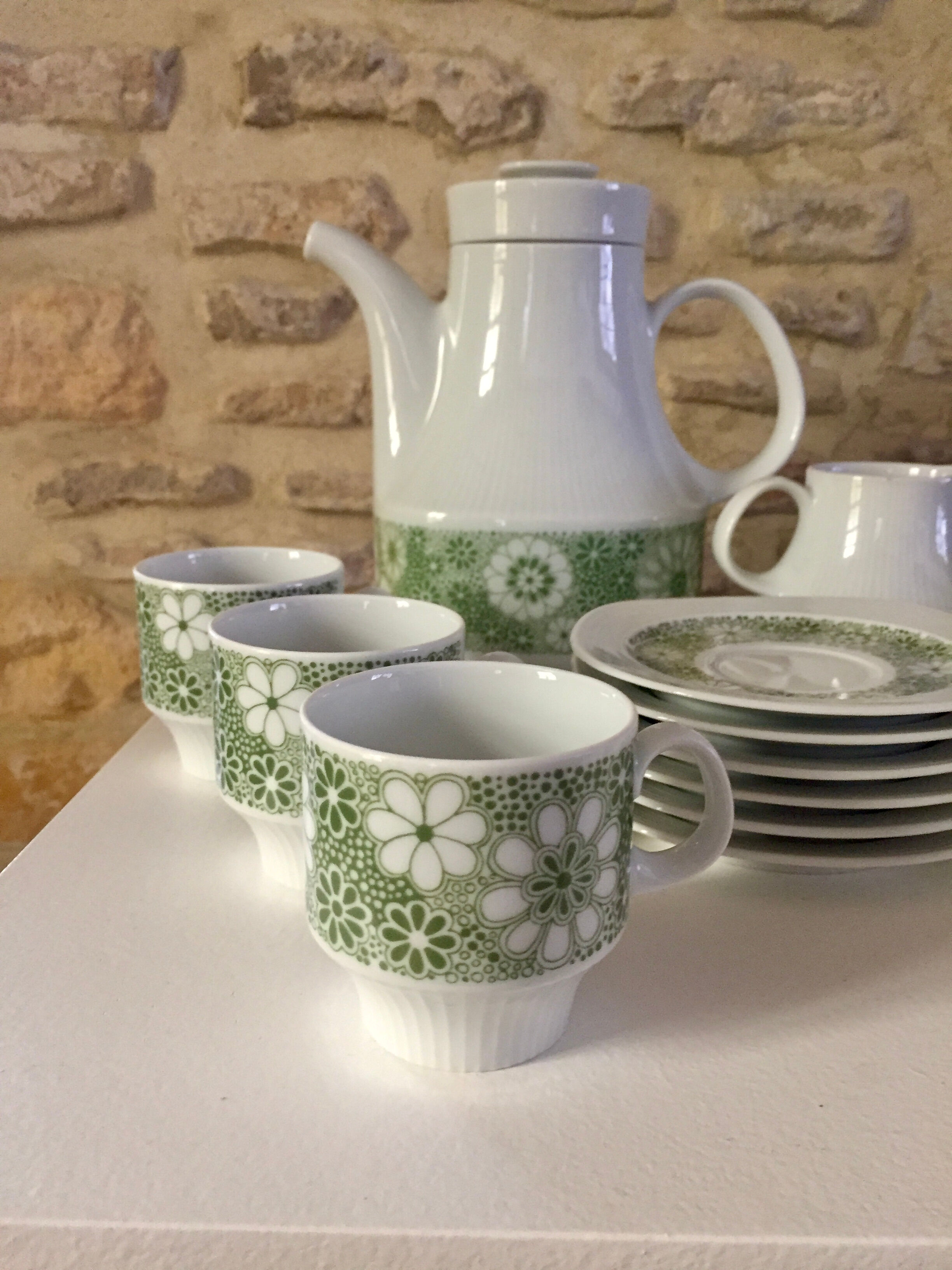 Arzberg service at cafe pop vintage 70