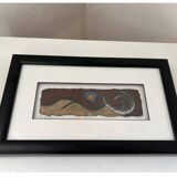 Painting created by Isabelle Mougeot, Depth Quebec 15/50