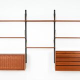 Teak modular shelving unit, Danish design, 1960s, designer: Poul Cadovius