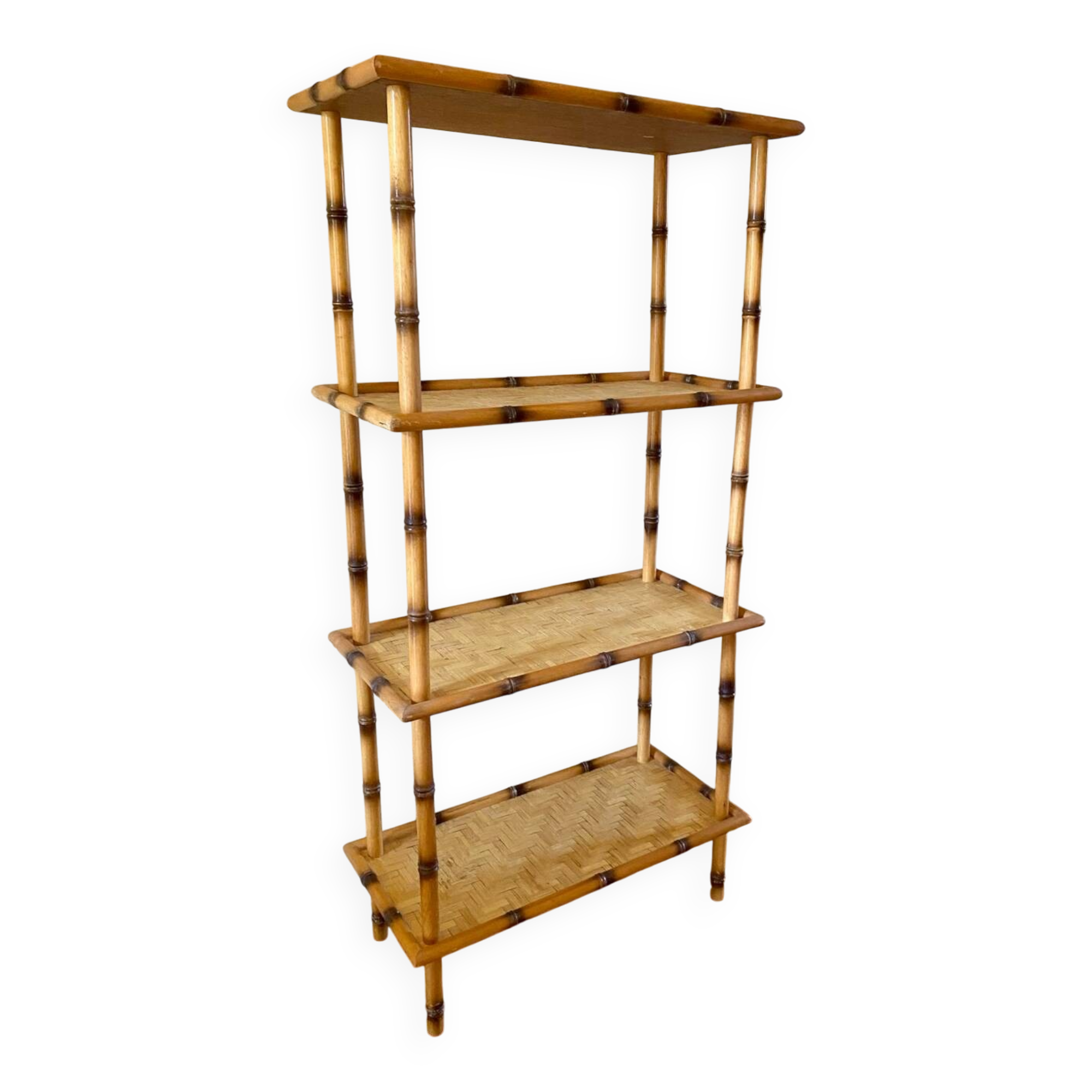 Bamboo shelf
