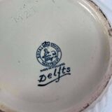 Vintage flowerpot 'delft blue'