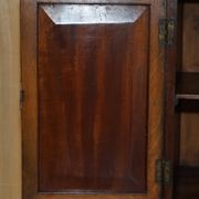 Paire de commodes hautes anciennes Castle Howard 1840 en bois dur