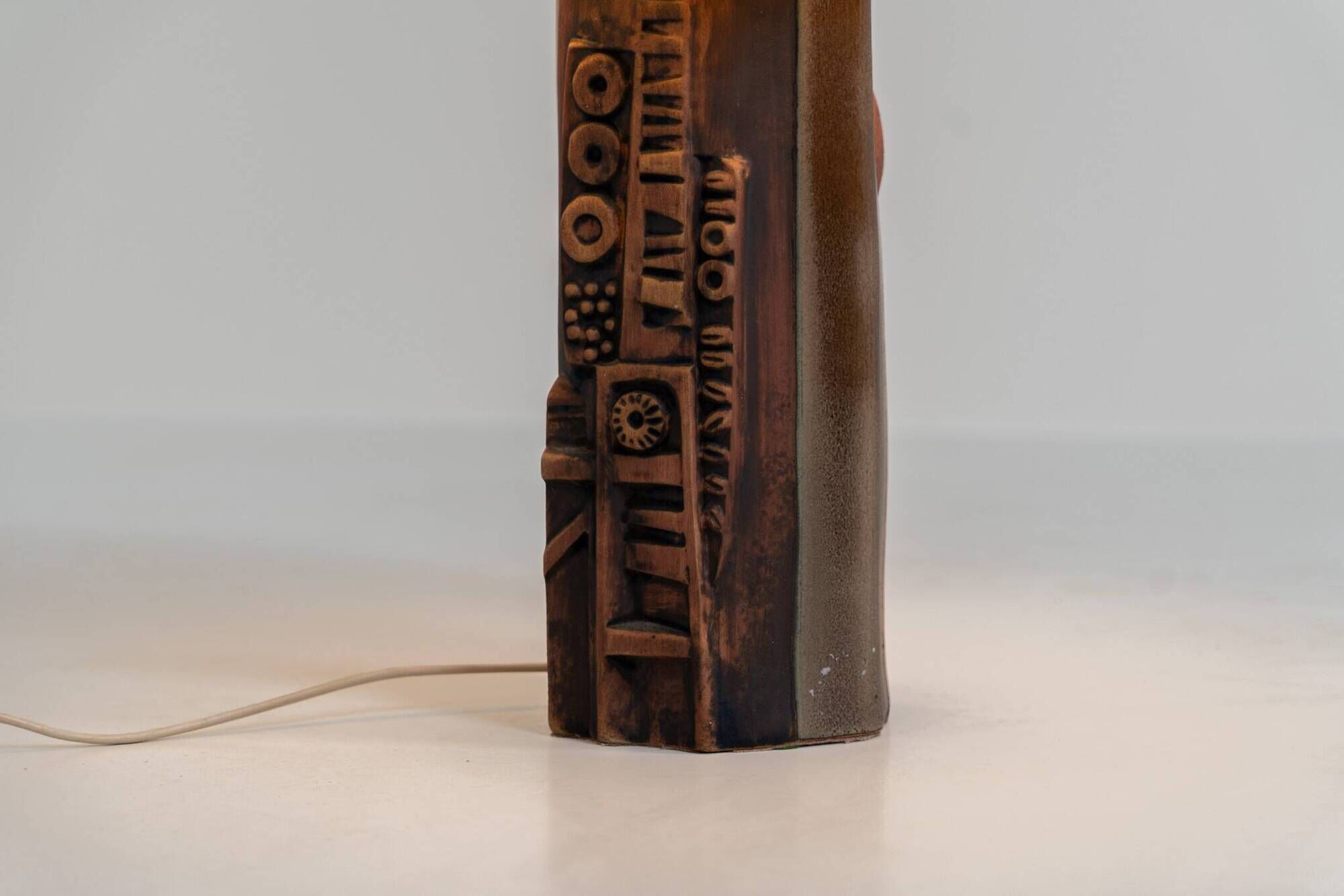Sculptural “Kennegie” ceramic lamp by Peter Ellery for Tremaen